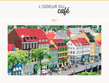 Tablet Screenshot of lodeurducafe.com